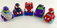 Disney Jr Spidey Amazing Friends Marvel Amazing Minis Morales Hulk Goblin Racers