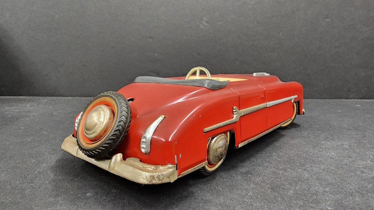 VINTAGE DISTLER SCHUCO 1950s PACKARD TIN WINDUP MADE IN US
