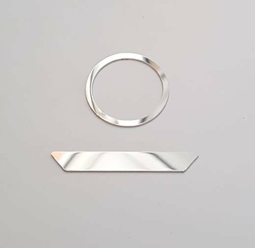 D Lexus I200-I300 Chrom Ring/ Strebe für Handschuhfach - Edelstahl poliert - Picture 2 of 3
