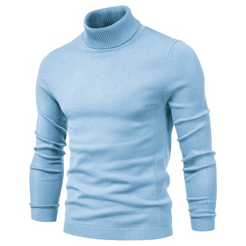 Casual Men's Solid Color Pullover Sweater - Picture 38 of 66