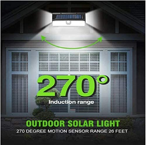 Pack 2 Luces Luz Solar Exterior Super Brillante 190 LED 3300 Lumens Impermeable - Imagen 6 de 9