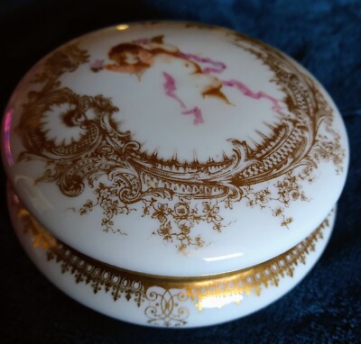 E. Offner Vintage Porcelain Trinket Box