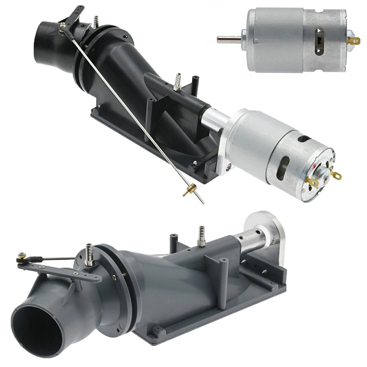 40mm RC Thruster Power Jet Pump Set Water Pusher for 80cm 120cm RC Jet Boat