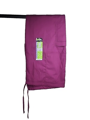 SCRUBSTAR Unisex 2XL 2 Way-Stretch Essentials Scrub Pant Drawstring Wine Purple