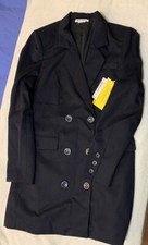 REFORMATION Chase double-breasted wool blazer dress Size: M Selfridges Rrp £255