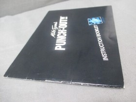 Nintendo MIKE TYSON'S PUNCH OUT Early Edition w/ LETTER 1987 NES