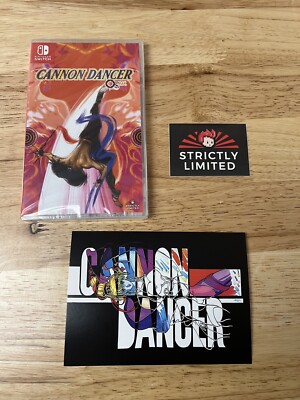 Cannon Dancer Osman (Nintendo Switch) Strictly Limited, w/ postcard, new, sealed