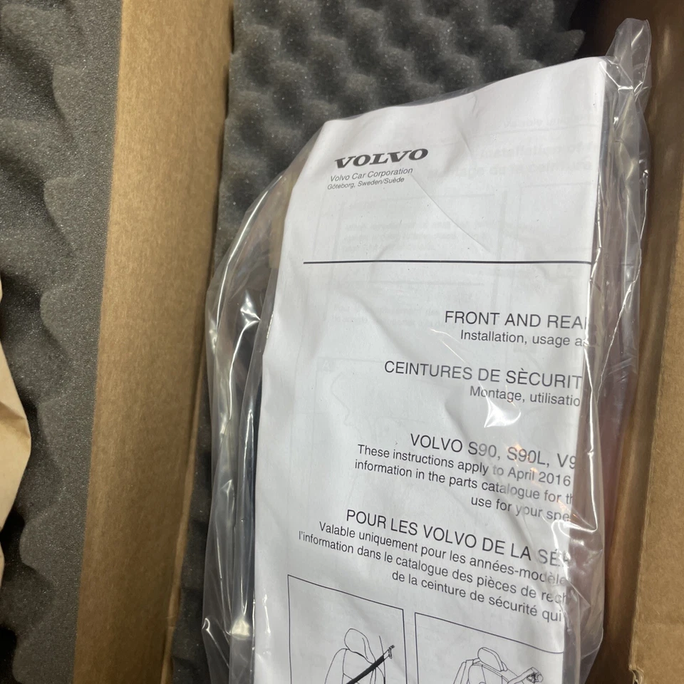 Левый передний ремень безопасности для водителя VOLVO V90 Cross Country S90 31322642 31369301 - Изображение 4 из 4