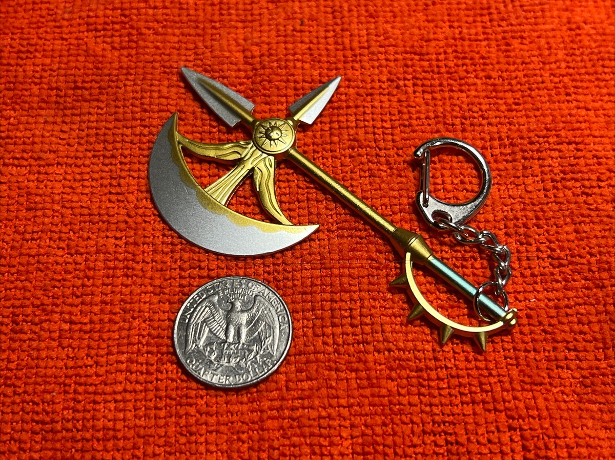 The Seven Deadly Sins Escanor Divine Axe Rhitta Alloy Metal