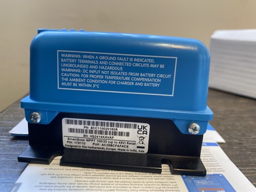 Victron Energy SmartSolar MPPT 100 | 20 Solar Charge Controller 12/24/48 V New - Picture 13 of 14