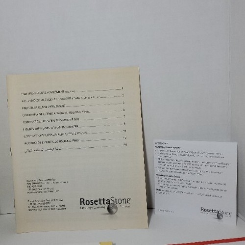 Rosetta Stone: Japanese Level 1 VG Condition Win/Mac CD L@@K - Picture 5 of 12