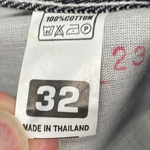 Jeans carpentiere vintage Deadstock slim ombreggiato Eminem anni 90 larghi gamba argento 32 - Foto 10 di 16