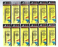 Picquic Single Screwdriver Individual Carded Bits 3" Replacement Power Drill