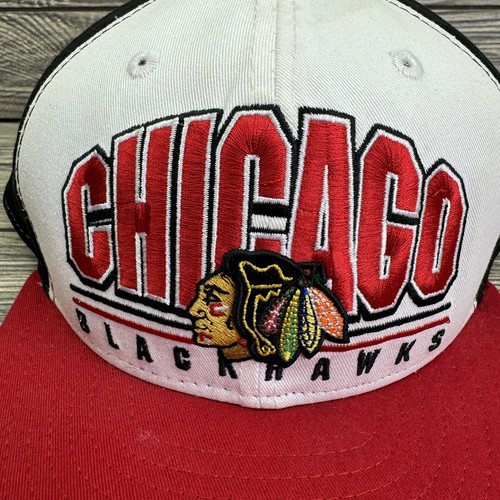 Chicago Blackhawks NHL Vintage Hockey New Era Snapback Hat Cap Adjustable - Picture 3 of 15