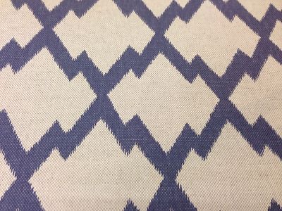 Coussin De Fenêtre Sur Mesure Villa Nova - Mulu Treillis Graphite, Avec œillets Ou Plis