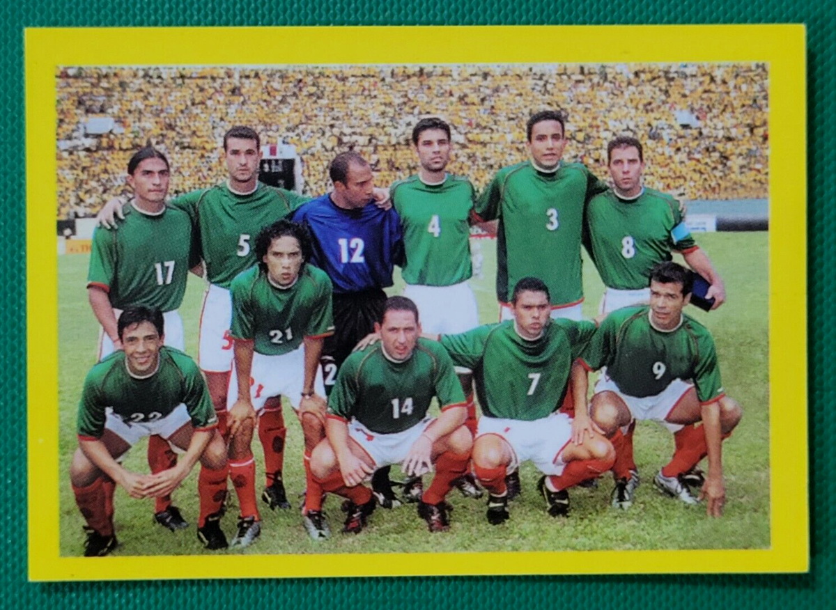 2002 Navarrete Korea Japan World Cup FIFA Face CROMO #405 MEXICO
