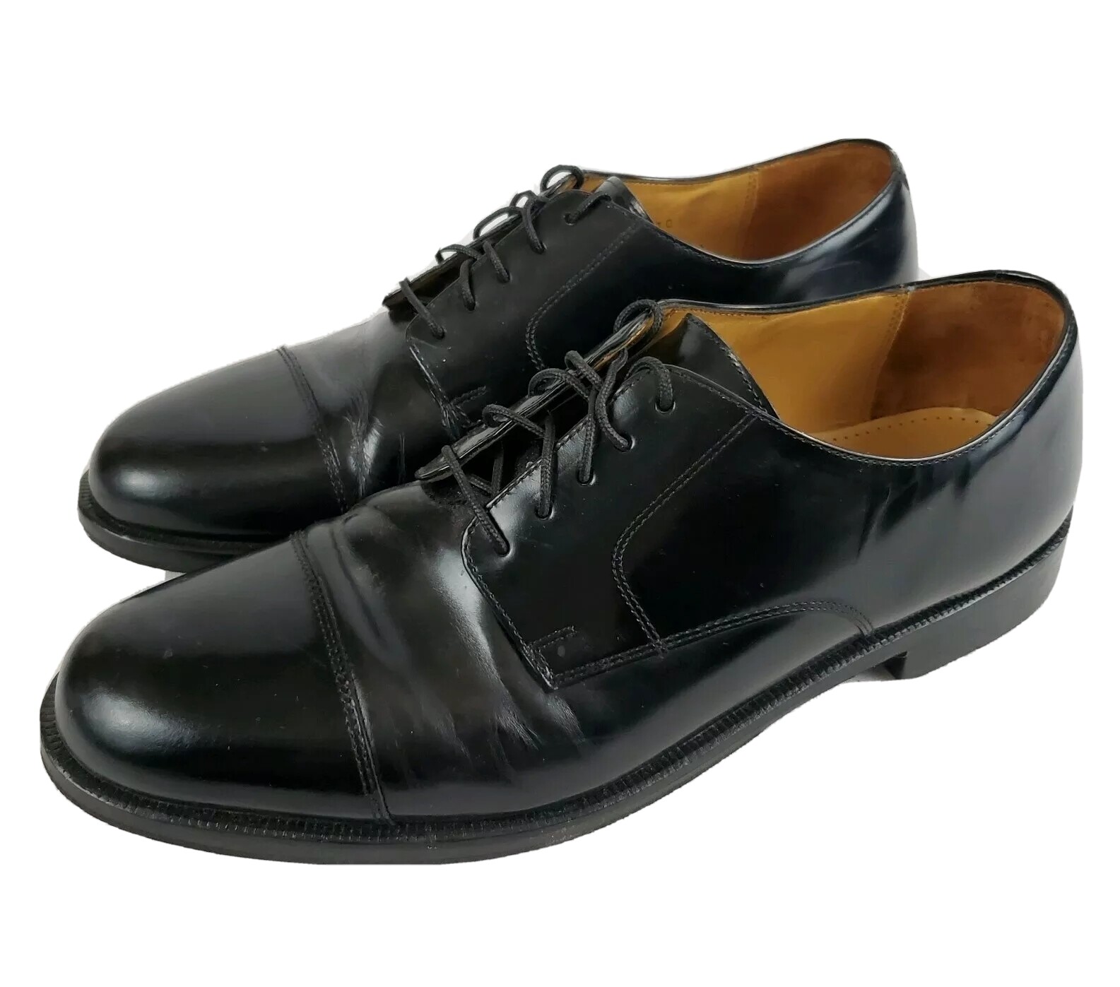 Cap Toe Oxfords 08330 Caldwell Black 