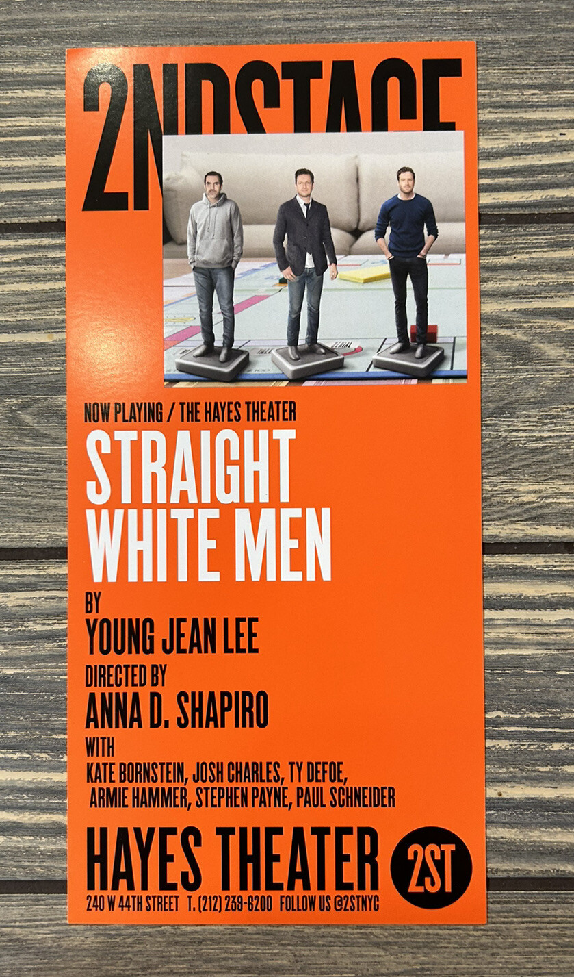By Young Jean Lee Hayes Theater Promo Ad Flyer 4&rdquo; X 8.5"