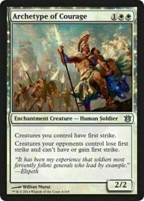 Archetype of Courage ~ Born of the Gods [ Excellent ] [ Magic MTG ]