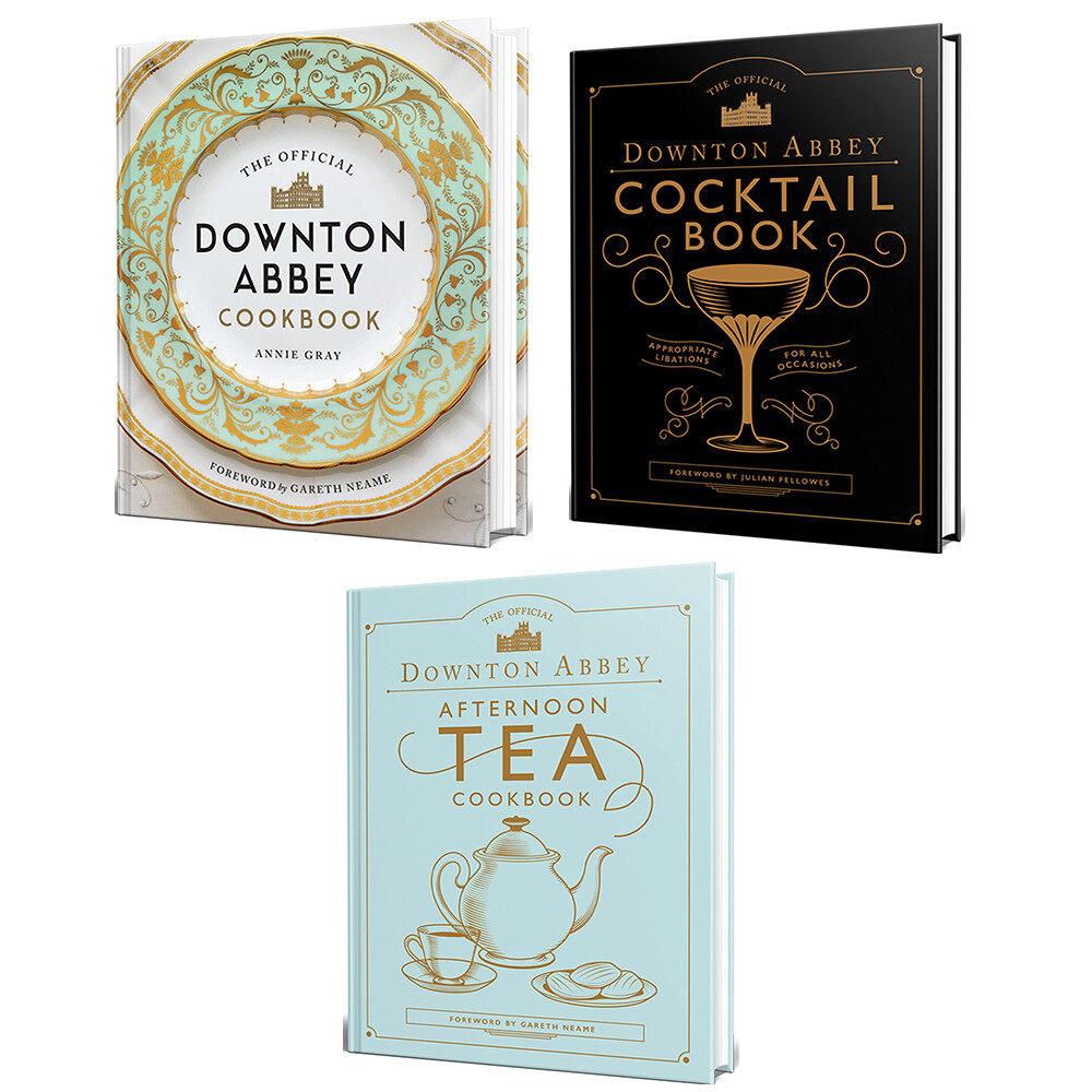 The Official Downton Abbey Series Collection 3 Books Set by Annie Gray Cocktail