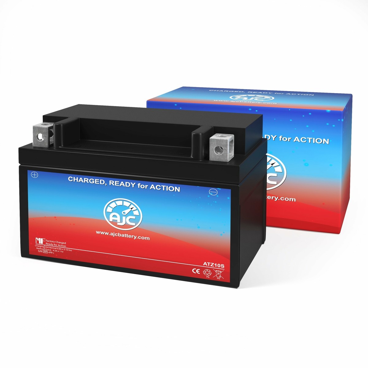 Duralast GTZ10S-BS FP Powersports Replacement Battery | eBay