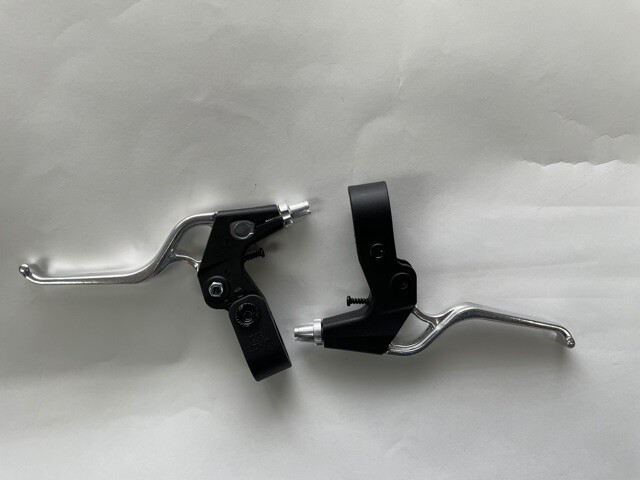 WinZip Brake Lever Set for Flat Bars Right & Left Black