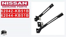Nissan OEM HALTERUNG - STOßSTANGE VORNE SEITE, RH & LH Set für R35 GT-R aus J...