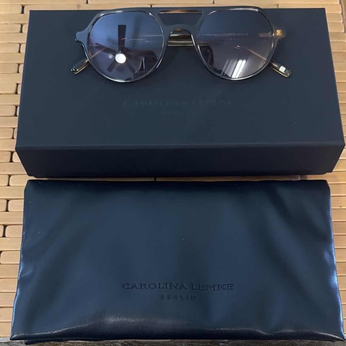 Carolina Lemke Berlin Unisex Geometric Plastic Sunglasses | eBay display picture 1