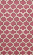 Trellis Pink/ Ivory Area Rug 5x8 Wool Hand-tufted Home Decor Carpet