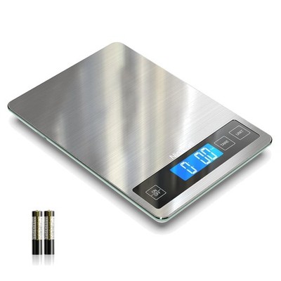 Precision Kitchen Scale - 22lb Capacity with Tare Function & Elegant Design