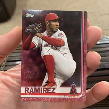2019 Topps Series 2 657 JC Ramirez Mothers Day Pink/50