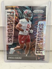 2025 panini prizm fireworks rookie emeka egbuka