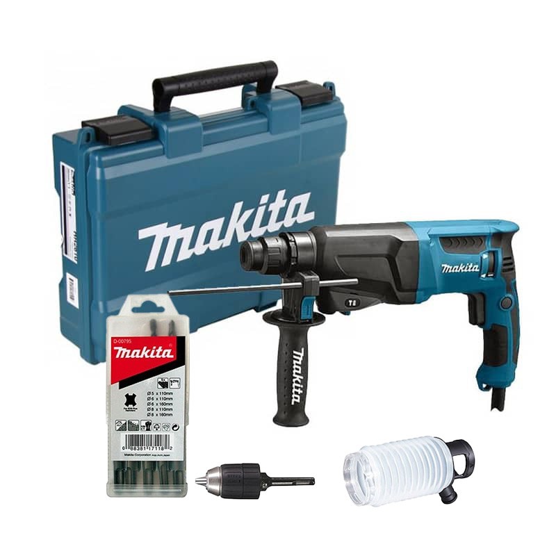 Perforateur SDS-Plus Makita pour percer les murs en béton dur sans effort