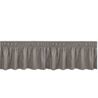 Elastic Bed Bedding Solid Color Bed Shirt Practical Pleated Skirt Creative Grey