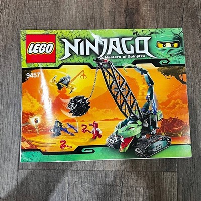 Lego Ninjago: 9457 Fangpyre Wrecking Ball, Box + Instructions, Not