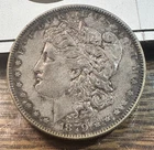 1879-S Morgan Silver Dollar Nice Original AU CHRC