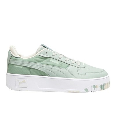 PUMA Carina Street Better Platform  Womens Green Sneakers Casual Shoes 39251301