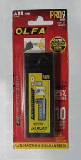 OLFA Pro 9 Blades ABB-10B 9148 Snap Off Carbon Steel 10 Blades