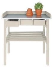 Esschert Design Garden Work Bench, White