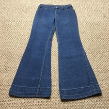 Vintage Levis Bell Bottom Jeans Size 29x31 Big E Blue Denim Flared Hippie 60s