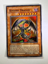 Berserkerdrache DCR-019 Super Rare UNL Edition YuGiOh Karte NM