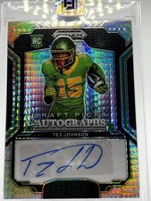 Panini 2025 Prizm Draft Picks Tez Johnson Rookie Autograph Oregon Ducks #DPA-TJN