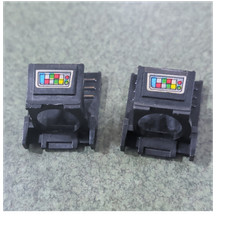Star Wars Lot of 2 Black Plastic Imperial troop transporter.