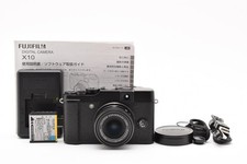   TOP MINT  Fujifilm X 10 12.0 MP Fuji X Series Black Digital Camera From Japan 94