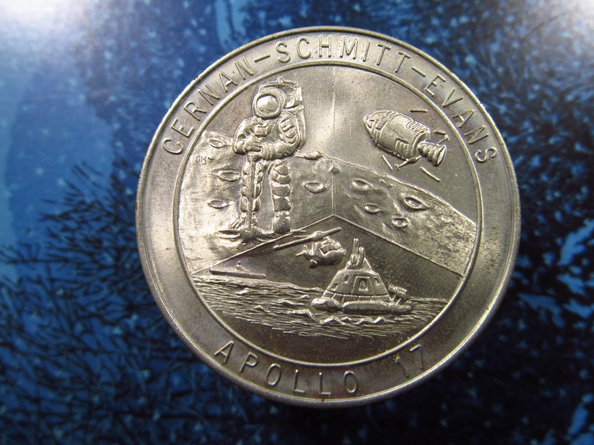 Apollo 17 Medal In Numismatic Medals for sale | eBay