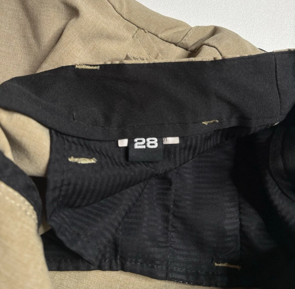 Volcom Surf And Turf 4 Way Stretch Tan Chino Skate Surf Shorts Mens 28 - Image 3 of 4