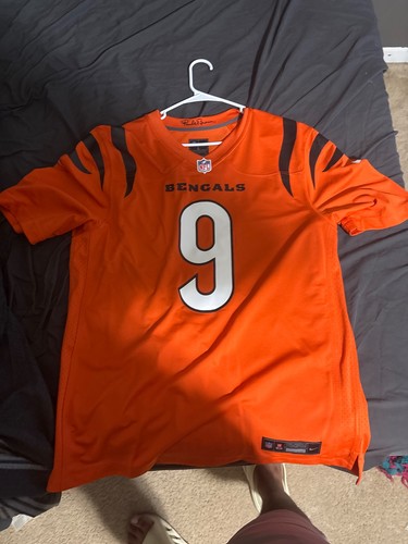 nfl jersey mens large Joe burrow
