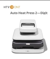 HTVRONT Automatic Heat Press 2-Digit 15x15 Auto T-Shirt Printing Machine White