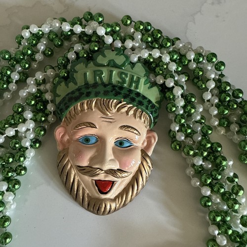 Sombrero de periodista de lana Irlanda bordado gorra de arroz irlandés ajustable + 3 cuentas gratis - Imagen 9 de 16
