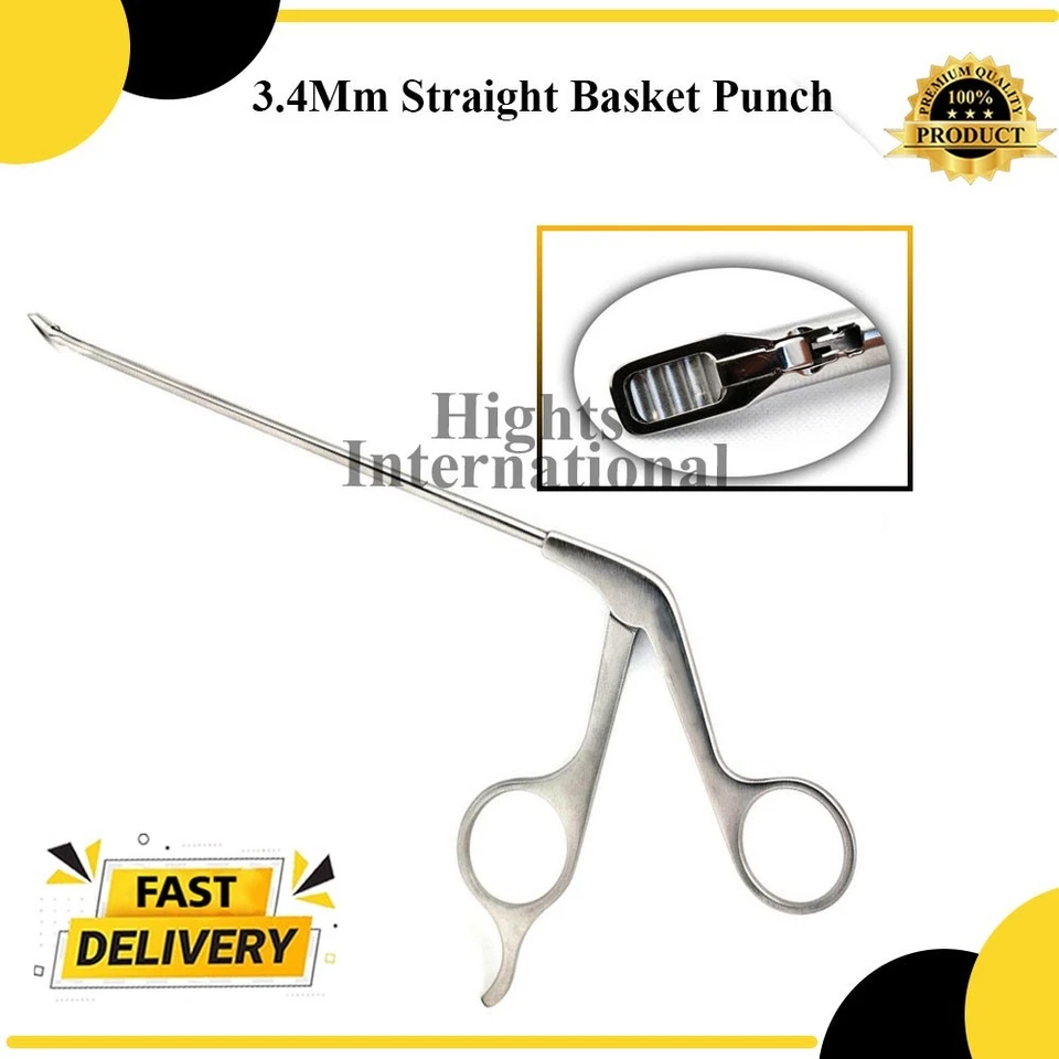 Nuevo Perforador Cesta Pico de Pato, Artroscopia Recta 3.4mm Foto 4 de 4